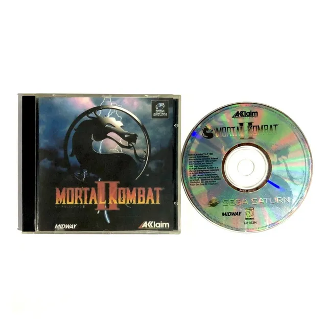 Mortal Kombat 2 - Juego Original Para Sega Saturn