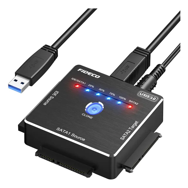 Cable Adaptador Disco Duro Sata Ide A Usb 3.0 Cd Dvd