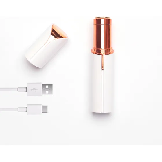 Depiladora Eléctrica Facial Indolora Viuma Recargable Usb