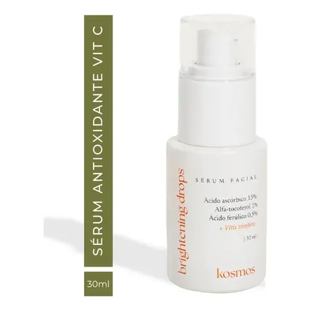 Sérum Brightening Kosmos Vitamina C Pura Para Manchas Y Glow Momento de aplicación Día/Noche Tipo de piel Todo tipo de piel