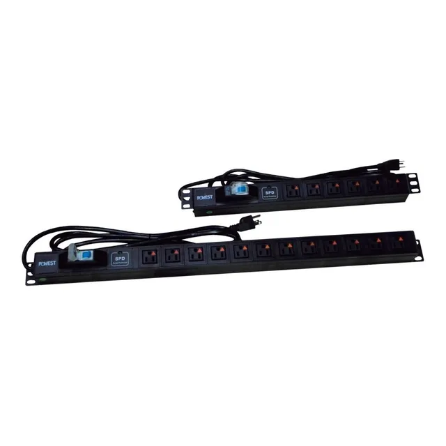 Pdu O Multitoma Para Rack De 12 Salidas Marca Powest