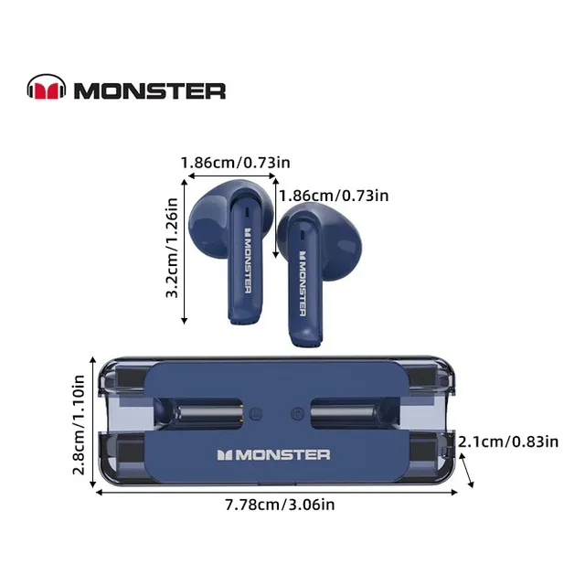 Auriculares Inalámbricos Bluetooth Monster Xkt08