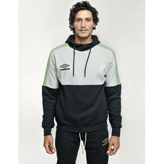 Canguro Umbro Hombre Sundown Gris Melange Negro - Menpi