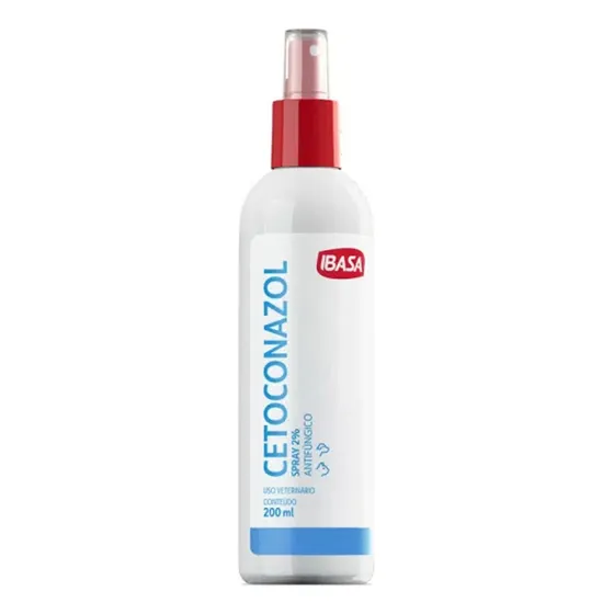 Spray Repelente Líquido Ibasa 200ml Antifúngico Cetoconazol