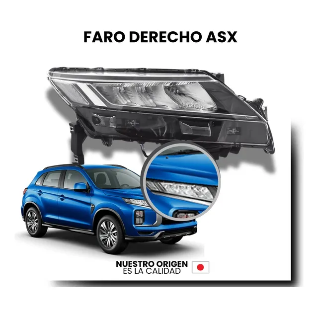 Faro Delantero Mitsubishi Asx