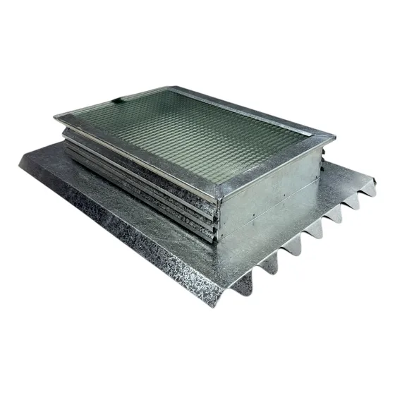 Claraboya Para Techo De Chapa O Losa Con Ventilación 60x40
