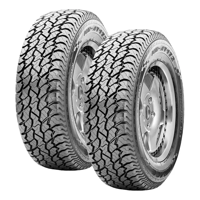 Paquete De 2 Llantas 235/75r15 Lt 6c Mirage Mr-at172 104/101