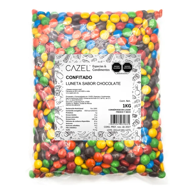 Luneta De Chocolate 1kg