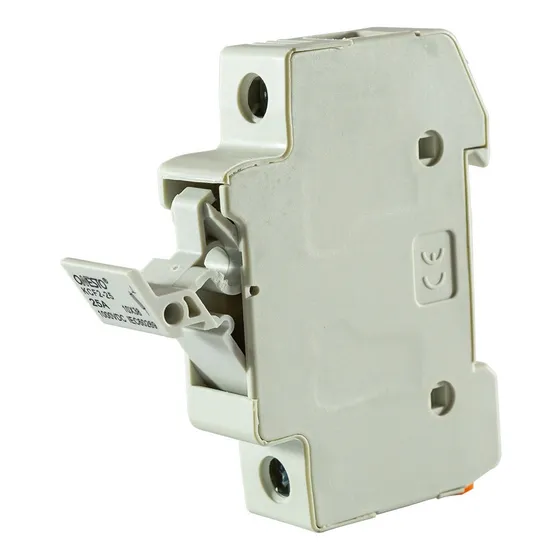 Porta Fusible Fusilera Dc Corriente Continua 1000v 1 Polo