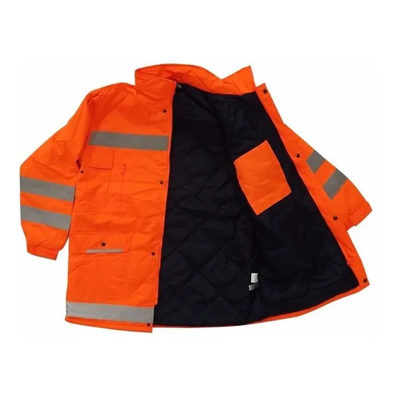 Campera Parka Con Reflectivo