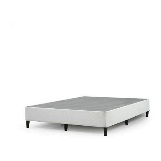 Base De Cama Keenan Zinus 1.5 Plazas Long 105x200x36cm Color Blanco