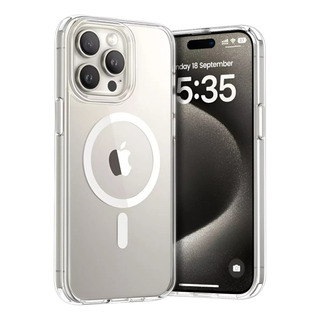 Funda Para iPhone 14, iPhone 14 Pro Max, iPhone 15 Pro, iPhone 16, iPhone 16 Pro Compatible Con Magsafe Transparente Case Para iPhone Funda Para iPhone 14, iPhone 14 Pro Max, iPhone 15 Pro, iPhone 16, iPhone 16 Pro Compatible Con Magsafe Transparente Case Para iPhone