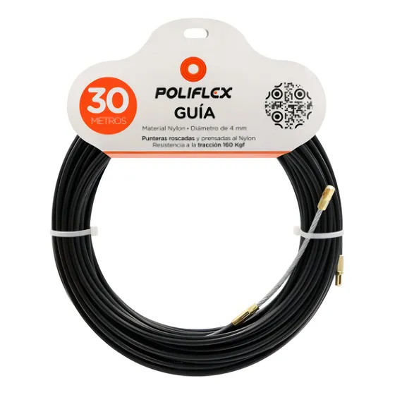 Guia De Nylon 30 Metros Marca Poliflex