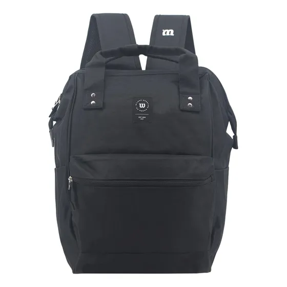Mochila Cartera Mujer Wilson Elegante Urbana Ejecutiva Liviana Reforzada Trabajo Universidad Casual Color Negro
