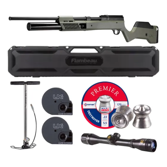 Pcp Rifle Gauntlet 2 Pcp .22 (5.5mm) 1075ft 10rd Xchws P