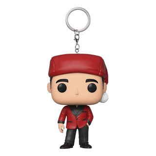 Funko Pop - The Office - Michael Scott - Navidad - Llavero - Funko Pop - The Office - Michael Scott - Navidad - Llavero -