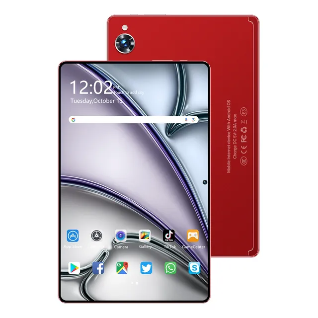 Hancdon M10 Tablet Diseño Slim, Performance Máxima Terracota
