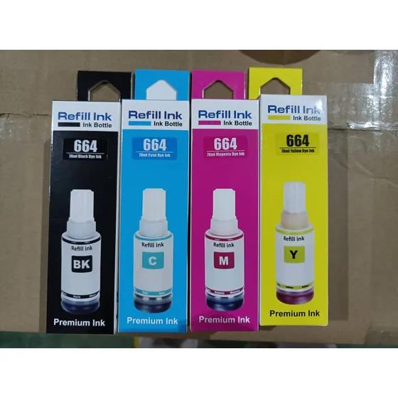 Tinta Para Impresoras 664