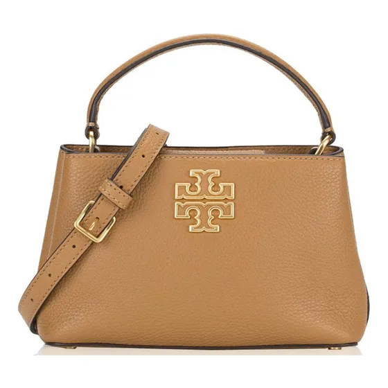 Bolsa Mini Satchel Tory Burch Caramelo / Original / Nova