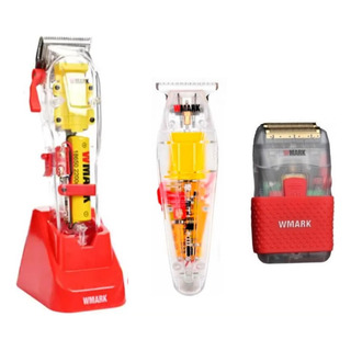 Maq.cortar Prof.wmark Ng 108 Pro + Acab. Ng 202 + Shaver 987 Maq.cortar Prof.wmark Ng 108 Pro + Acab. Ng 202 + Shaver 987