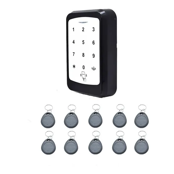 Control Acceso Cerradura A300 Rfid Clave Pin 10 + Llaveros