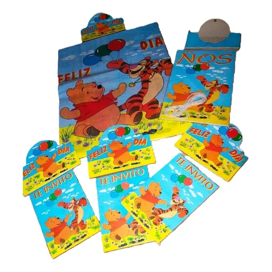 Winnie The Pooh , Combo Cotillón  Super Completo!!!!