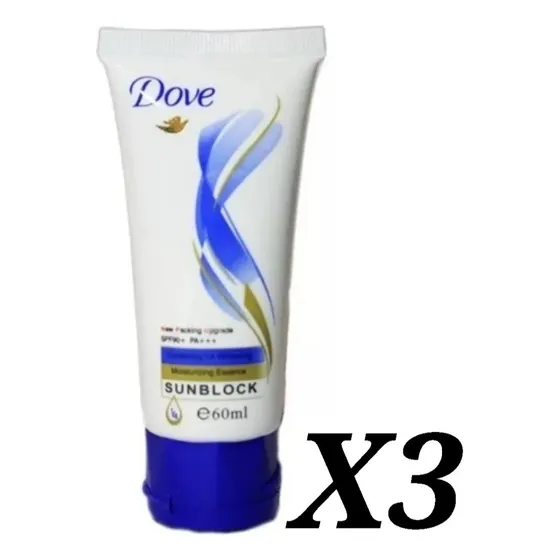 Protector Solar Dove De 60ml Spf90+ Tienda Fisica 