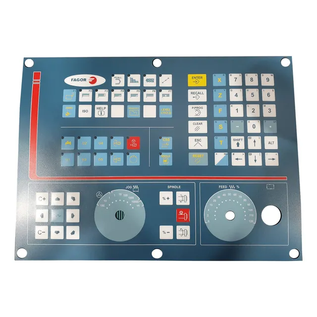 Membrana Cnc Fagor 8055 / 74 Teclas / Travis Tr / Nardini