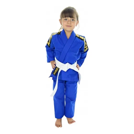 Kimono Judo Infantil Reforçado Kyoshi C/ Faixa Acompanha 