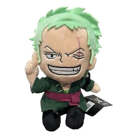 Peluche Roronoa Zoro One piece 25 cms