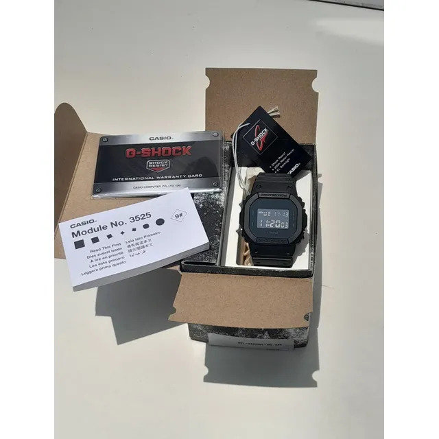 Reloj Pulsera Casio G-shock Dw-5600ubb-1dr Color Negro