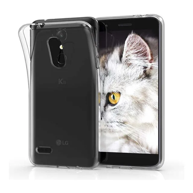 Funda De Silicona Blanda Ultrafina Compatible LG K8 2018