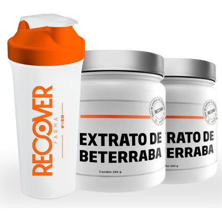 Kit 2 Extratos De Beterraba Com Coqueteleira - Recover Farma Kit 2 Extratos De Beterraba Com Coqueteleira - Recover Farma