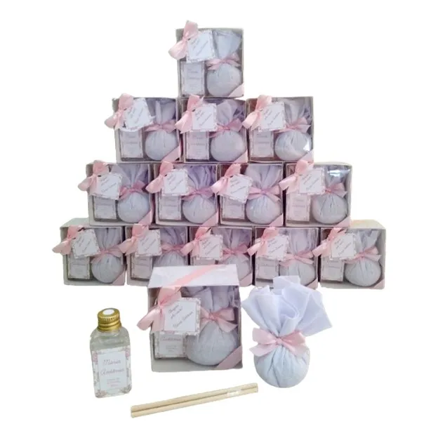 Kit Com 20 Unidades De Aromatizador 30 Ml + Sache Perfumado.