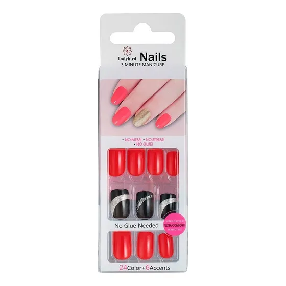 Uñas Autoadhesivas Ladybird Nails S917