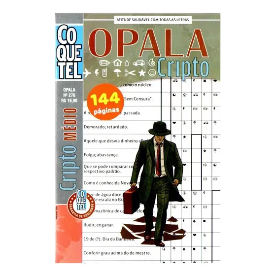 Livros Cripto Opala Médio Coquetel Edição Lançamento