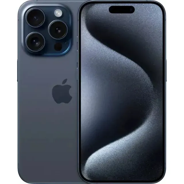 Apple Iphone 15 Pro 128 Gb Azul Titanio Grado A Azul Oscuro (Reacondicionado)
