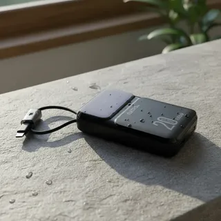 Carregador Portatil 20000mah Turbo Power Bank Preto