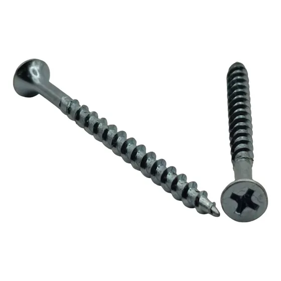 Tornillo Volcanita Crs Cab. Plana Cincado 8 X 2 1/2 - 100 Un