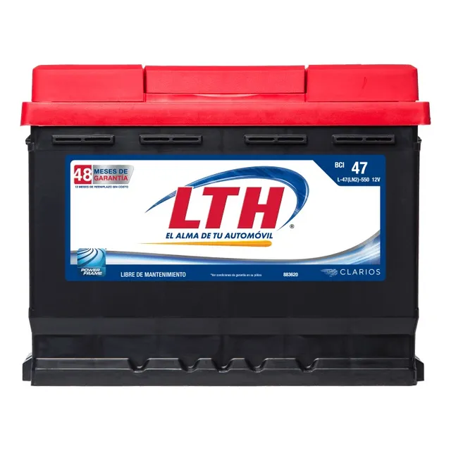 Acumulador Lth Tipo L-47-550. Bateria Para Aveo 2015-2020