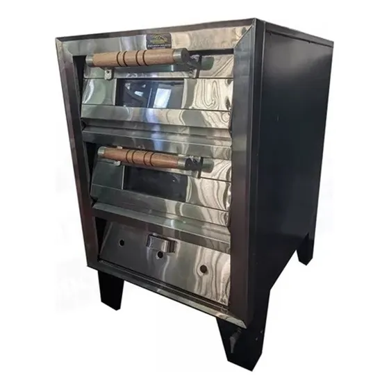 Horno Industrial Panadero Nuevo De Dos Bandejas En Acero