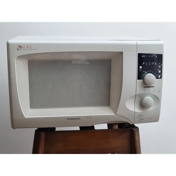 Microondas Philco C/ Grill Blanco Excelente Estado Liquido!