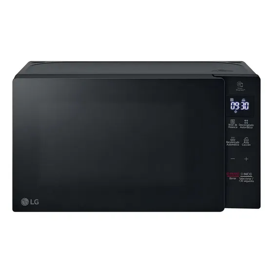 Horno De Microondas LG 0.7 Pies Cubicos Negro Ms2032gas
