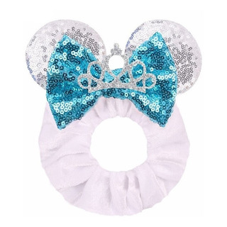 Scrunchie Orejas Dona Coleta Cabello Orejas Corona Princesa Scrunchie Orejas Dona Coleta Cabello Orejas Corona Princesa