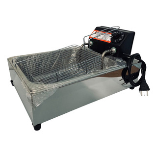 Fritadeira Elétrica Cuba 5 Litros Profissional C/ Termostato Frequência 30 Fritadeira Elétrica Cuba 5 Litros Profissional C/ Termostato Frequência 30