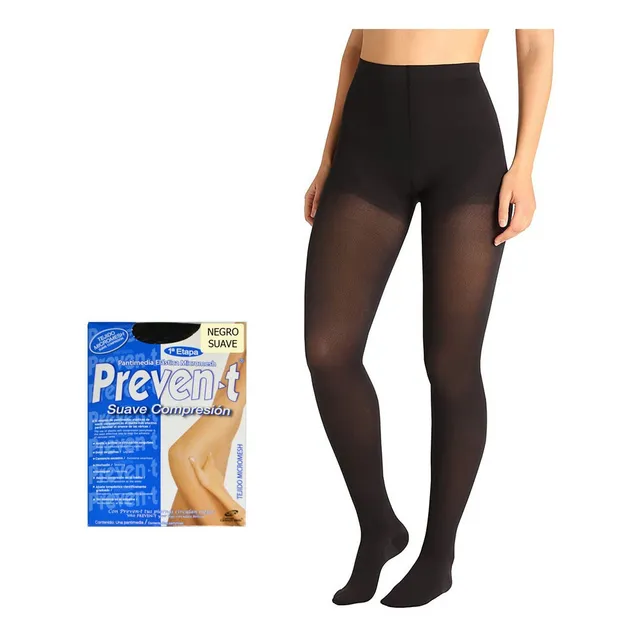 3 Pantimedias D Compresion Suave Prevent Varices Circulacion