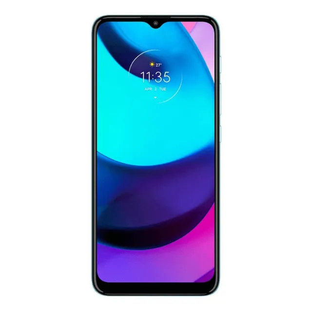 Moto E20 Dual SIM 64 GB azul aqua 4 GB RAM