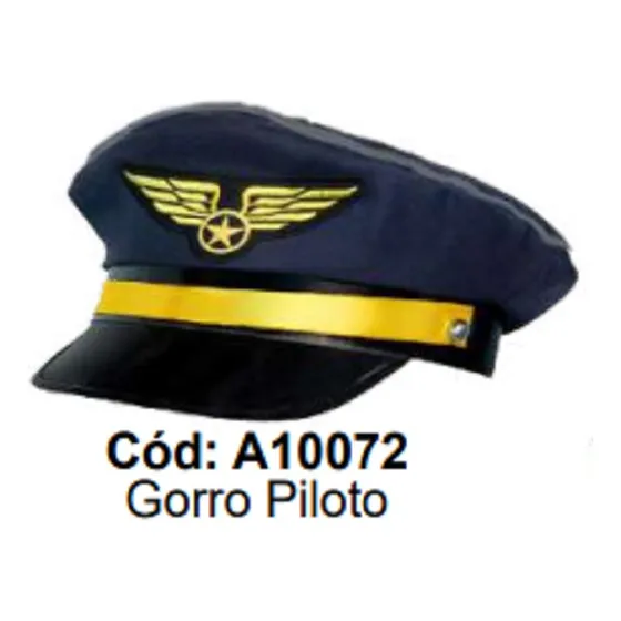 Gorro Piloto Niños Evento Disfraz Nuevo Al Mayor X Docena