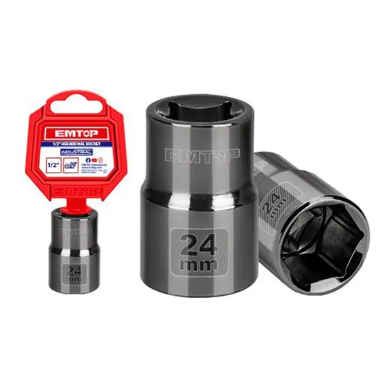Dado Hexagonal Corto 1/2 Pulgada Varias Medidas 8 A 32mm