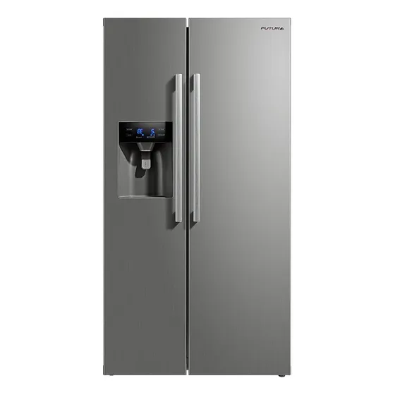 Refrigerador Side By Side Futura Plus Fut-510sbs Inox 489lts